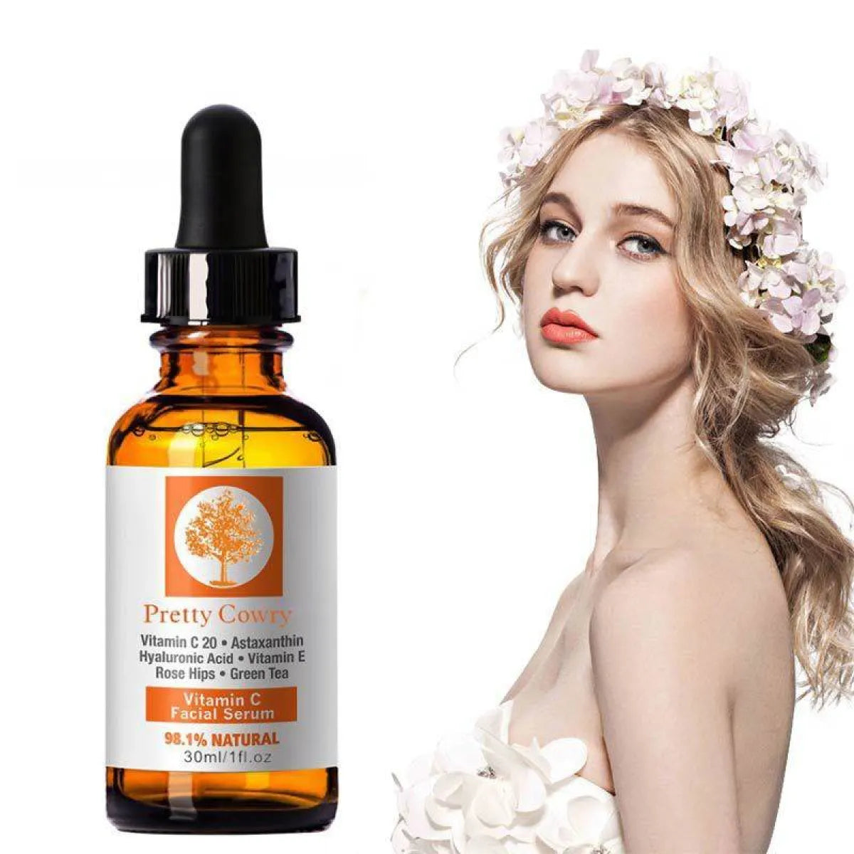 Natural Face Serum - Vitamin E