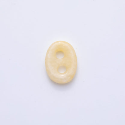Natural Gemstone 2 Holes Button Spacer Beads | ZA1230 - ZA1233