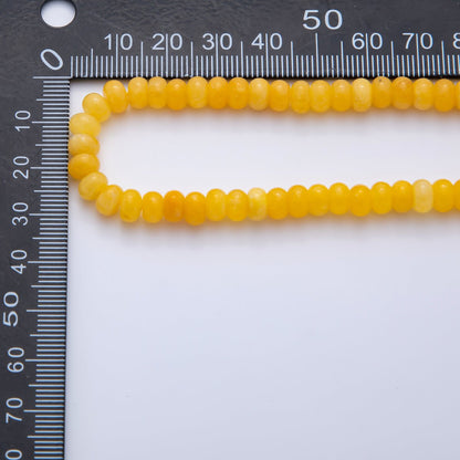 Natural Gemstone 4mm x 6mm Faceted Rondelle Loose Beads Strand Finding | WA-A3476 WA-A3480 WA-A3527 WA-A3529 WA-A3533