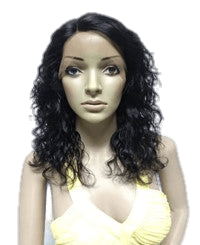 Natural Hair Medium 360 L Part HD Lace Wig
