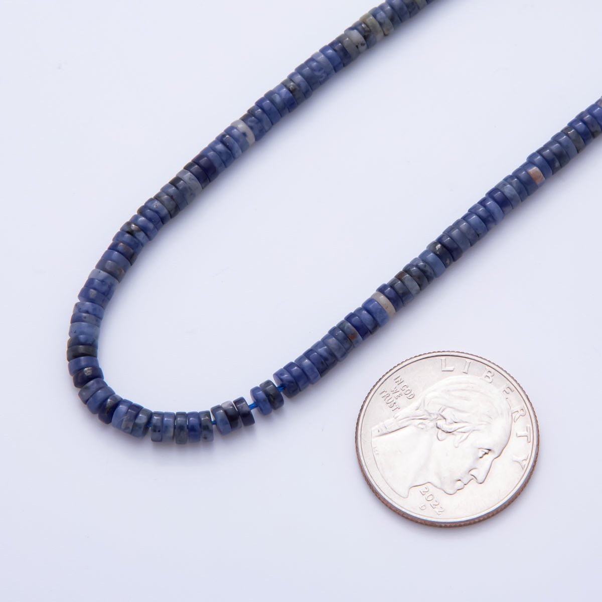Natural Rondelle Beads Gemstone 4mm x 1.5mm Dark Mixed Color Smooth Beads Strand Finding | WA-A3586 - WA-A3597