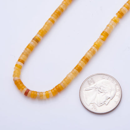 Natural Rondelle Beads Gemstone 4mm x 1.5mm Dark Mixed Color Smooth Beads Strand Finding | WA-A3586 - WA-A3597