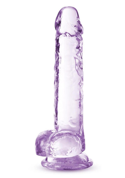 Naturally Yours Crystalline Dildo With Harness Compatible