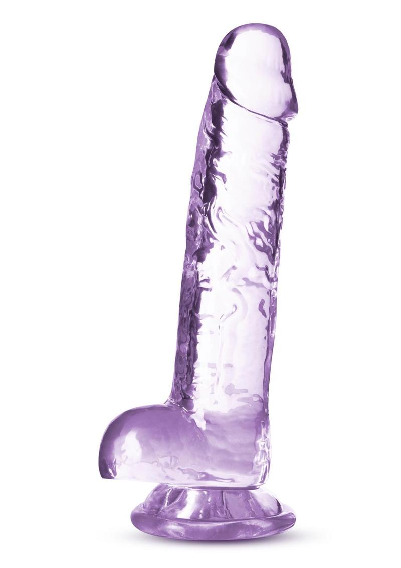 Naturally Yours Crystalline Dildo With Harness Compatible