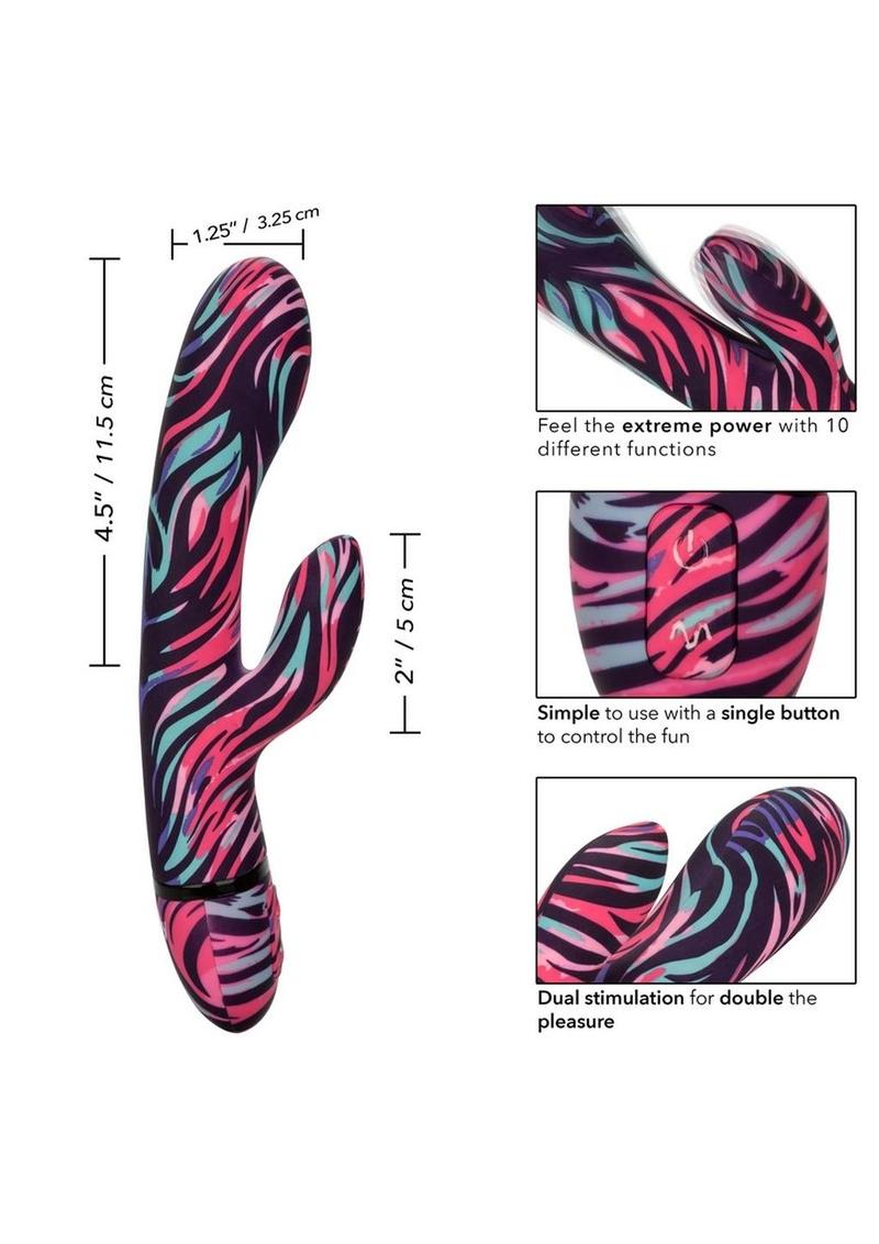 Naughty Bits Ménage à Moi USB-Powered Silicone Twin Wand