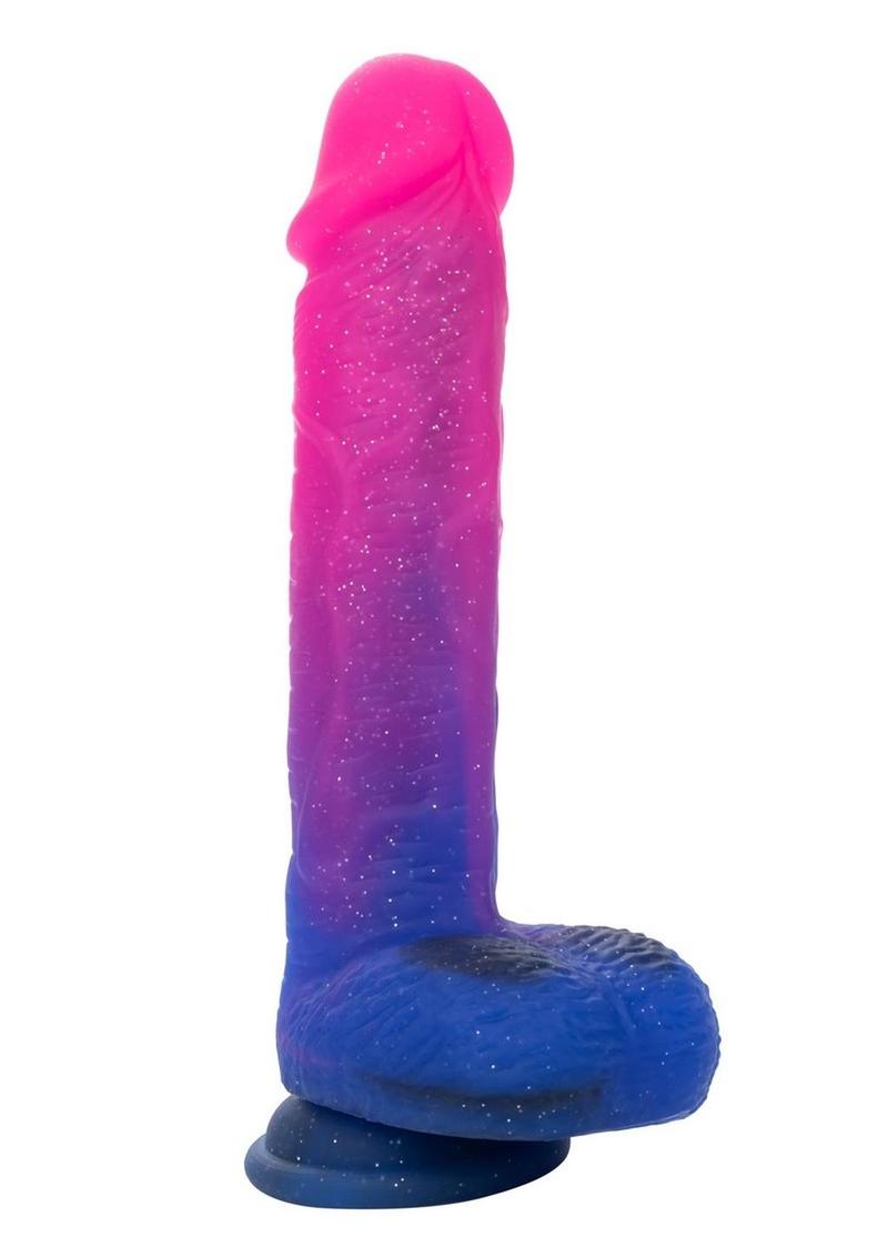 Naughty Bits Ombre Hombre XL Waterproof Silicone Vibrating Dildo