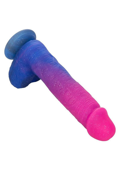 Naughty Bits Ombre Hombre XL Waterproof Silicone Vibrating Dildo