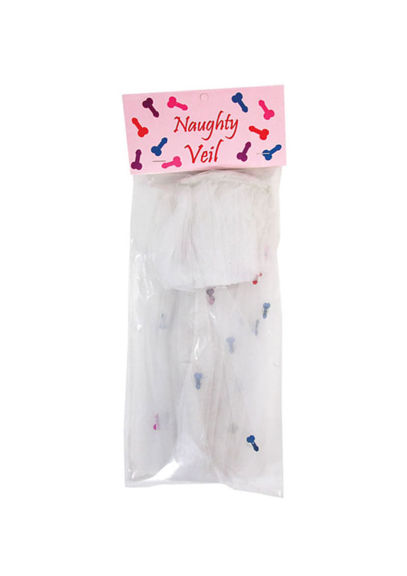 Naughty Veil Fun and Playful Bridal Accessory