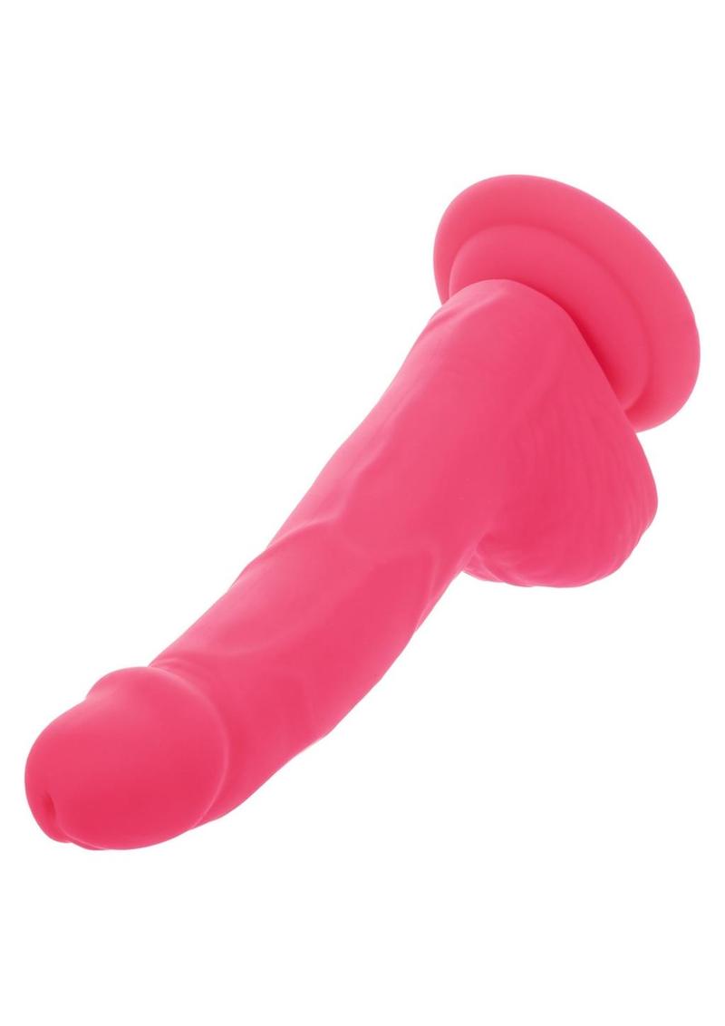 Neon Silicone Studs Dildo Fits Most Harnesses