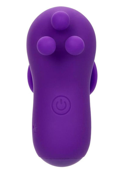 Neon Vibes Triple Tease Rechargeable Silicone Vibrator