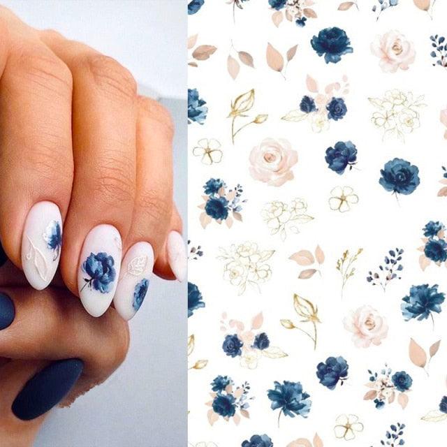 New 3D Self-Adhesive Lovely Red Lips Image Nails Stickers for Nails Sticker Decorations Manicure Valentine&