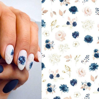 New 3D Self-Adhesive Lovely Red Lips Image Nails Stickers for Nails Sticker Decorations Manicure Valentine&