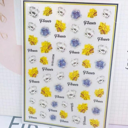 New 3D Self-Adhesive Lovely Red Lips Image Nails Stickers for Nails Sticker Decorations Manicure Valentine&