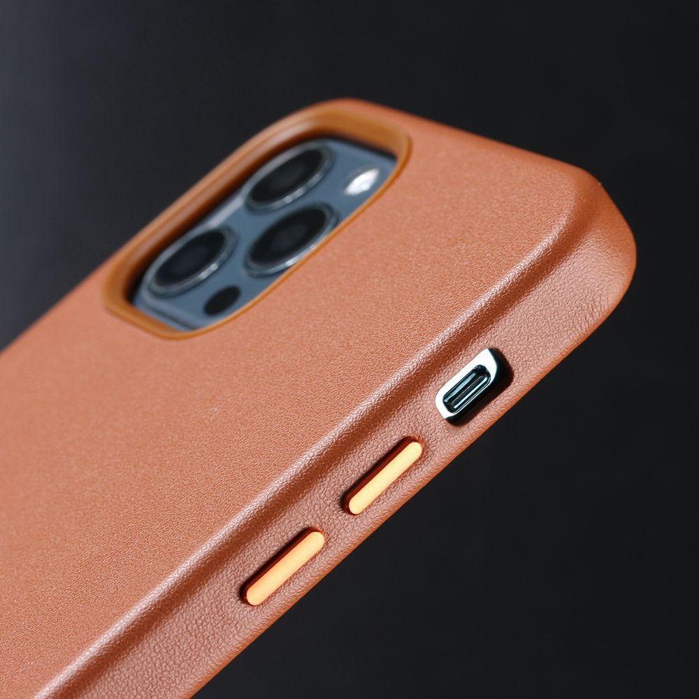 New Colorful Leather For iPhone 14 13 Pro Max Mini Magnet Case Cover Wireless Charging Drop Protect Covers Shockproof Slim Back Cover Leather Case For iPhone Slim and Aesthetic iPhone 14 case