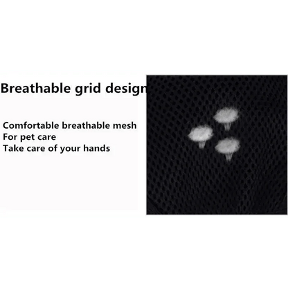 New Efficient Pet Grooming Cleaning Gentle Brush Gloves Pet Hair Remover Gloves