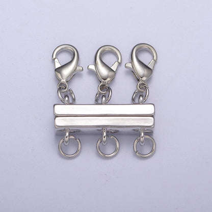 New Gold Magnetic Necklace Detangler, Multiple Strand Chain Necklace / Bracelet for Layering Stackable L-576~L-579 L-724