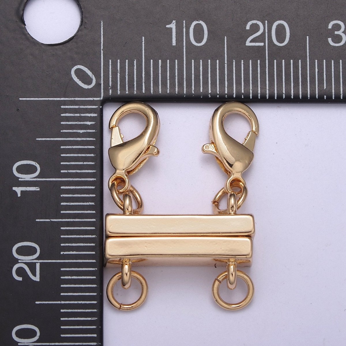 New Gold Magnetic Necklace Detangler, Multiple Strand Chain Necklace / Bracelet for Layering Stackable L-576~L-579 L-724