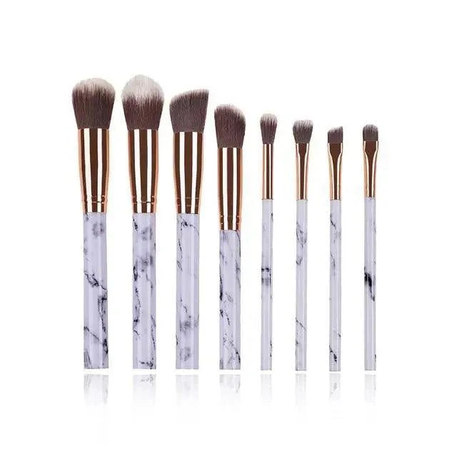 New Luxurious 12/8/5pcs Eye Lip Makeup Brushes Set Eyebrow Comb Eyelash Sponge Eyeshadow Silicone Face Mask Edge Control Brush Cosmetics