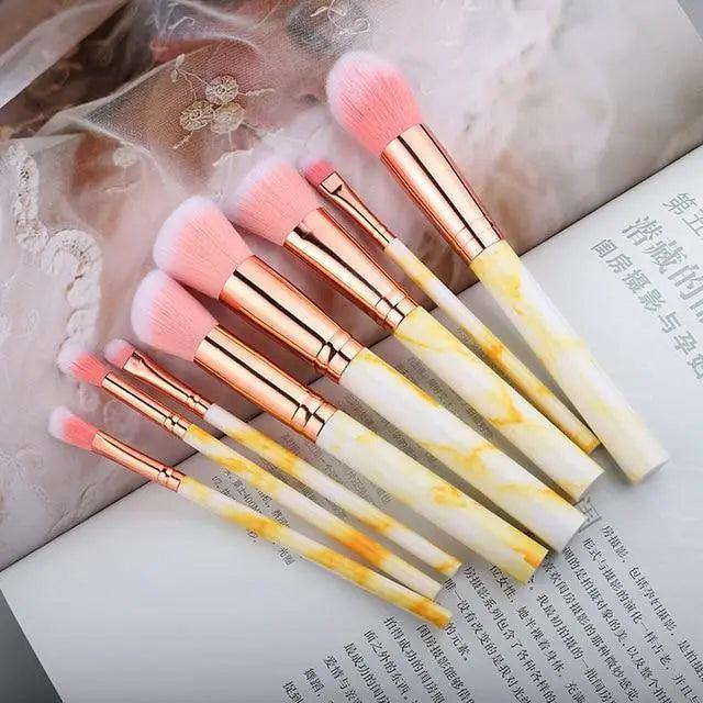 New Luxurious 12/8/5pcs Eye Lip Makeup Brushes Set Eyebrow Comb Eyelash Sponge Eyeshadow Silicone Face Mask Edge Control Brush Cosmetics