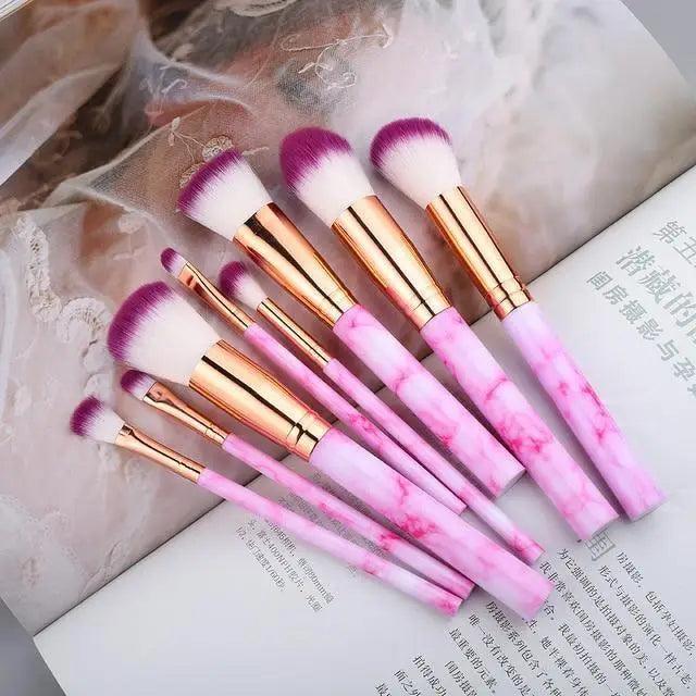 New Luxurious 12/8/5pcs Eye Lip Makeup Brushes Set Eyebrow Comb Eyelash Sponge Eyeshadow Silicone Face Mask Edge Control Brush Cosmetics