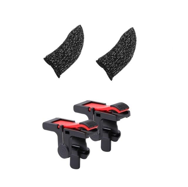 New Phone Mobile Gaming Trigger Fire Button Handle Shooter Game Joysticks Gamepad For Fire Shooting Controller Mobile Game Controllers, iOS &amp; Android Controller, Aim Trigger Fire Buttons Shooter Sensitive Joystick, Portable Controller Gamepad