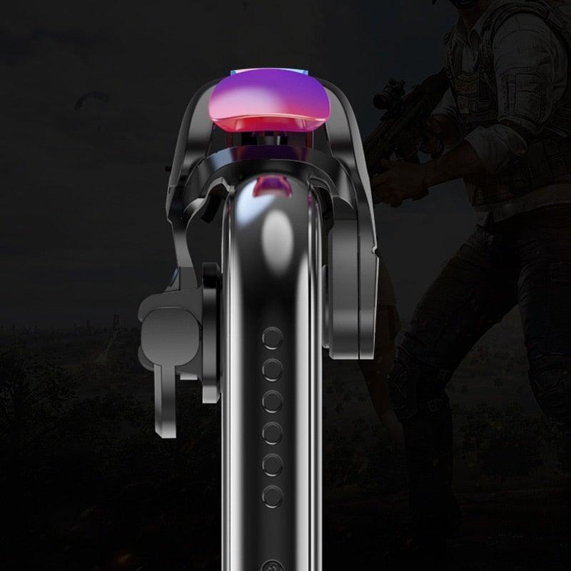 New Phone Mobile Gaming Trigger Fire Button Handle Shooter Game Joysticks Gamepad For Fire Shooting Controller Mobile Game Controllers, iOS &amp; Android Controller, Aim Trigger Fire Buttons Shooter Sensitive Joystick, Portable Controller Gamepad