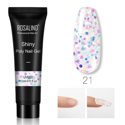 New Popular Nail Polish Gel 15ml UV Nail Extension Gel Permanent Nail Art Manicure Design Fashion Gel For Womens