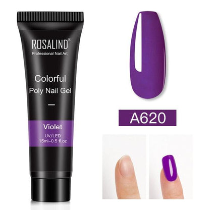 New Popular Nail Polish Gel 15ml UV Nail Extension Gel Permanent Nail Art Manicure Design Fashion Gel For Womens