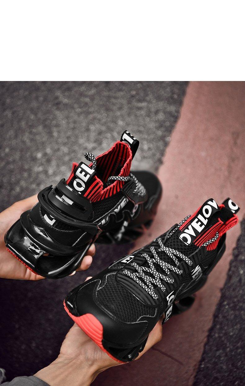 New Running Sneakers High Quality Breathable Mesh Sneakers For Jogging Walking Athletics Trainer Sports Men&