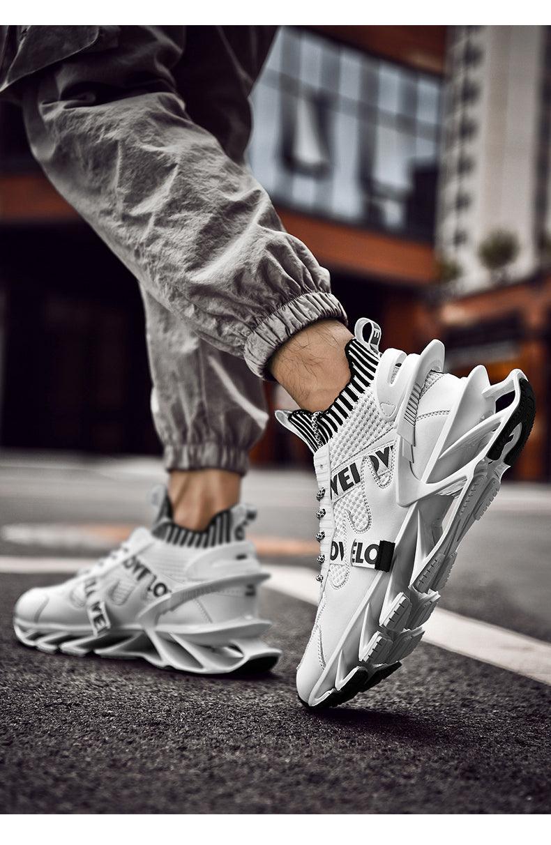 New Running Sneakers High Quality Breathable Mesh Sneakers For Jogging Walking Athletics Trainer Sports Men&