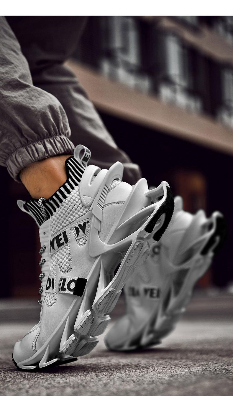 New Running Sneakers High Quality Breathable Mesh Sneakers For Jogging Walking Athletics Trainer Sports Men&