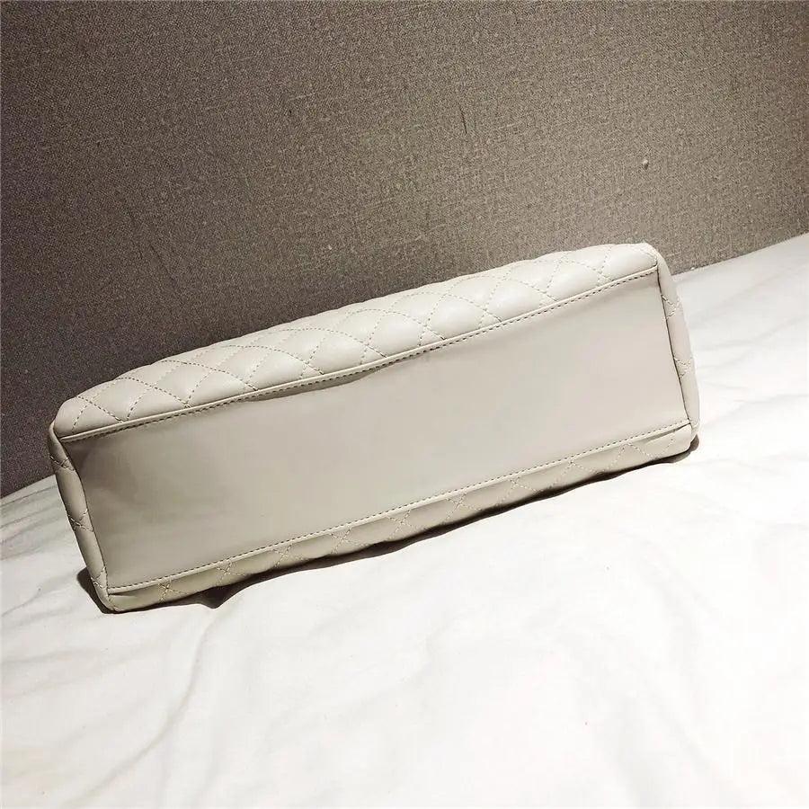 Women Pu Leather Shoulder Bag Fashionable Designer Luxury Female Large Capacity Crossbody Bag