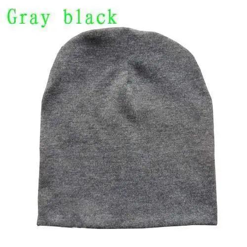 New Trendy  Baby Street Dance Hip Hat Cotton Spring Autumn Toddler Cap Scarf For Boys Girls Winter Warm Solid Color Children Hat Men&