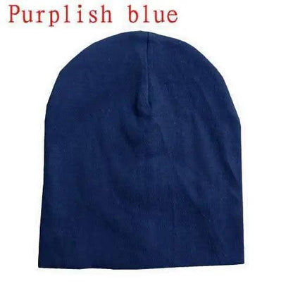 New Trendy  Baby Street Dance Hip Hat Cotton Spring Autumn Toddler Cap Scarf For Boys Girls Winter Warm Solid Color Children Hat Men&