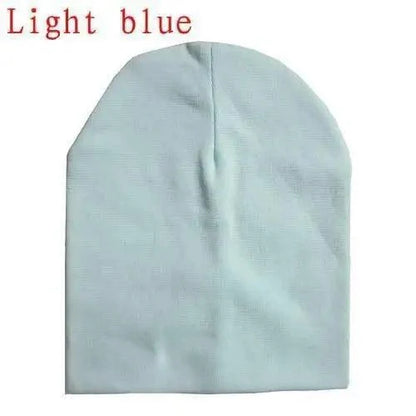New Trendy  Baby Street Dance Hip Hat Cotton Spring Autumn Toddler Cap Scarf For Boys Girls Winter Warm Solid Color Children Hat Men&