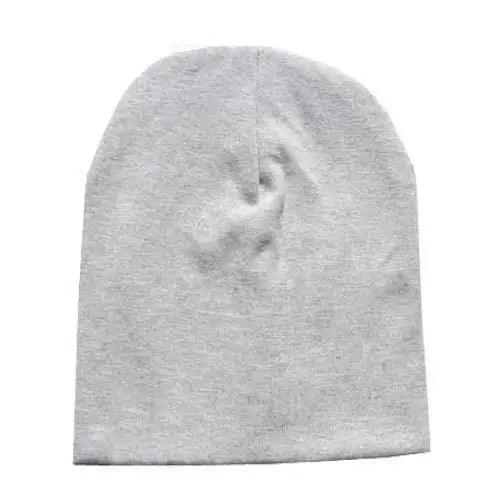 New Trendy  Baby Street Dance Hip Hat Cotton Spring Autumn Toddler Cap Scarf For Boys Girls Winter Warm Solid Color Children Hat Men&