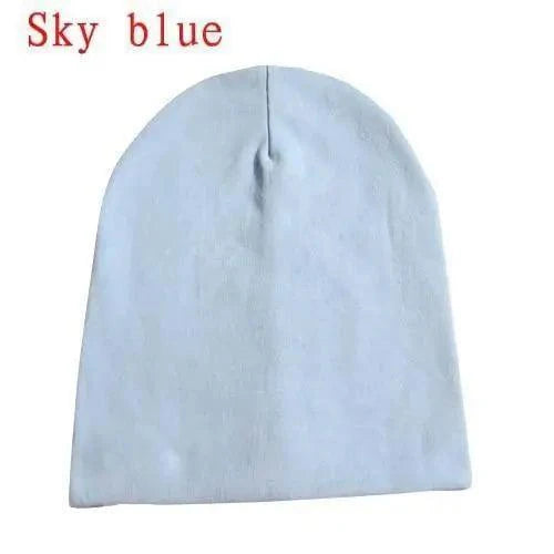 New Trendy  Baby Street Dance Hip Hat Cotton Spring Autumn Toddler Cap Scarf For Boys Girls Winter Warm Solid Color Children Hat Men&