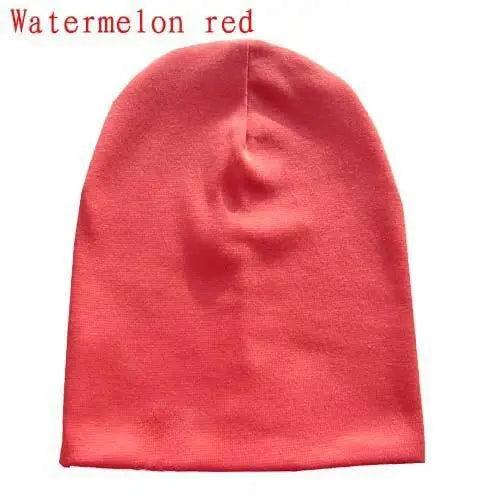 New Trendy  Baby Street Dance Hip Hat Cotton Spring Autumn Toddler Cap Scarf For Boys Girls Winter Warm Solid Color Children Hat Men&