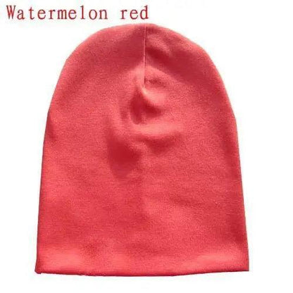 New Trendy  Baby Street Dance Hip Hat Cotton Spring Autumn Toddler Cap Scarf For Boys Girls Winter Warm Solid Color Children Hat Men&