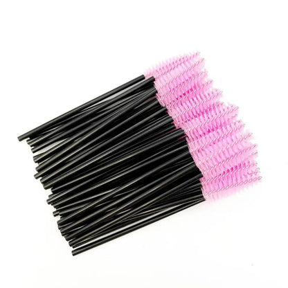 New Unique Design Disposable Eyelash Brushes Eyelashes Extension Tools Eyebrow Brush Mascara Applicator Eye Lashes Cosmetic