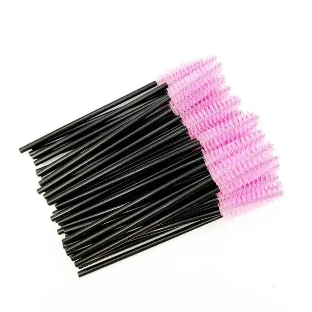 New Unique Design Disposable Eyelash Brushes Eyelashes Extension Tools Eyebrow Brush Mascara Applicator Eye Lashes Cosmetic