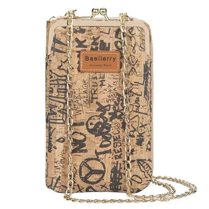 New Women Pu Leather Handbags Large Capacity Multifunctional Crossbody Bag Phone Wallet - Luxury Female Designer Bags