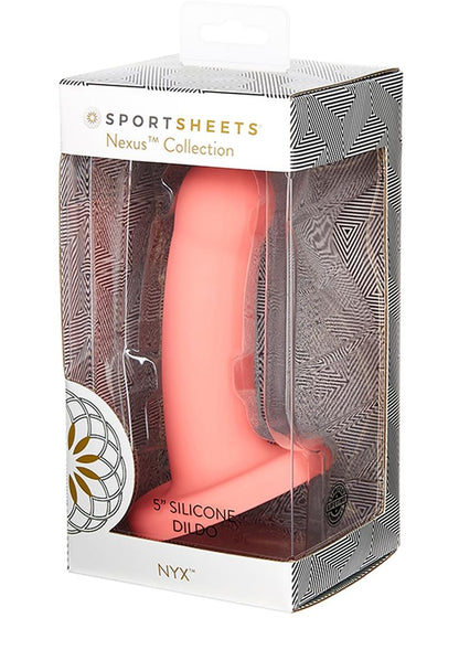 Sportsheets Nexus Nyx Silicone Dildo With Curved Harness