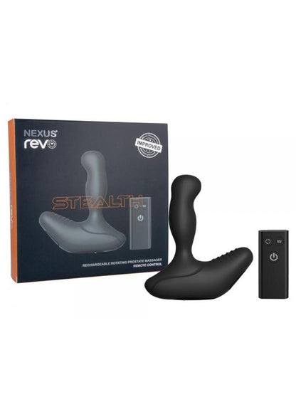 Nexus Revo Stealth Rechargeable Silicone Rotating Prostate Massager