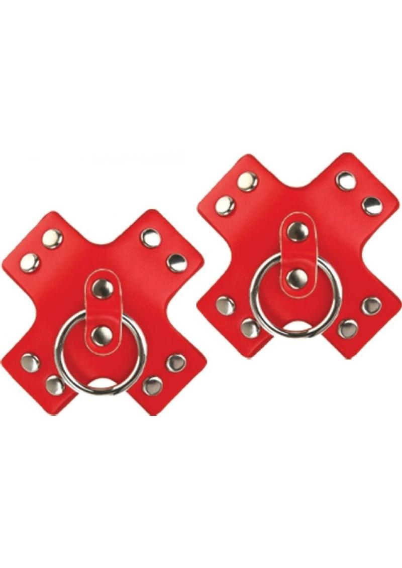 Nipplicious Seducer Red Self-Adhesive Pasties Premium Sexy Design