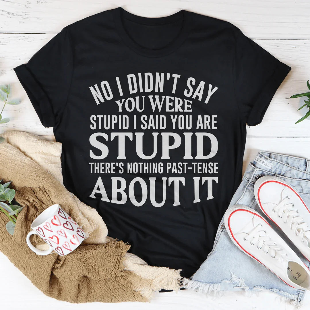 No I Didn&