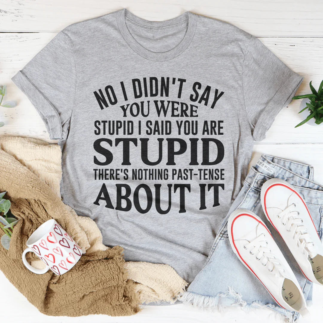 No I Didn&