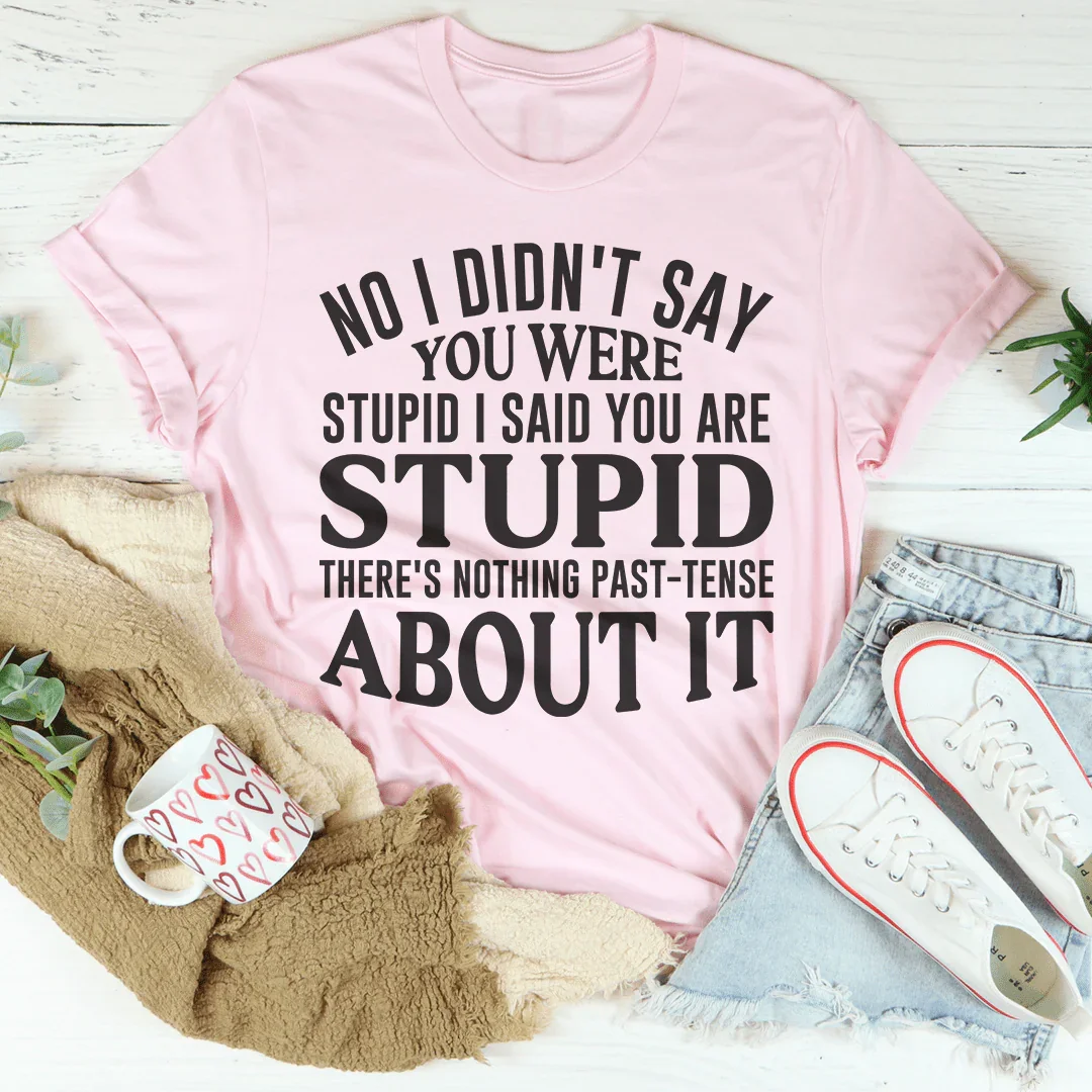 No I Didn&