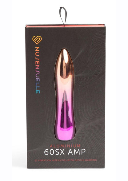 NuSensuelle Aluminium 60SX AMP Rechargeable Warming Bullet