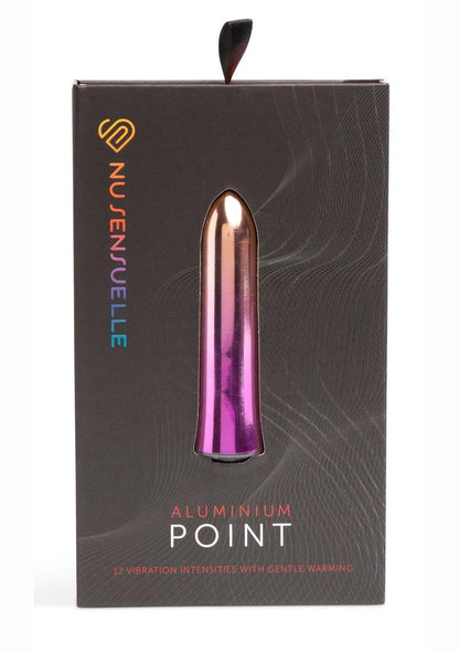 Nu Sensuelle Aluminium Point Rechargeable Warming Bullet